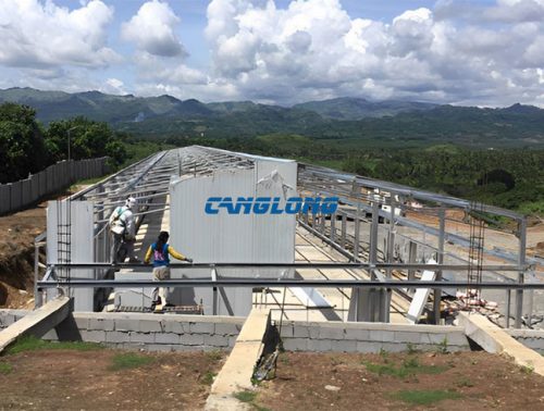 light steel structure chicken house