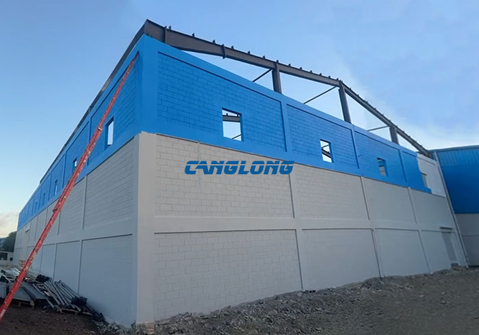 prefabricated warehouse construction